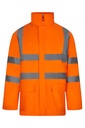 PARKA CHUBASQUERO CAZADORA CHALECO 4 EN 1 CINTAS REFLECTANTES MANGAS DESMONTABLES 306007