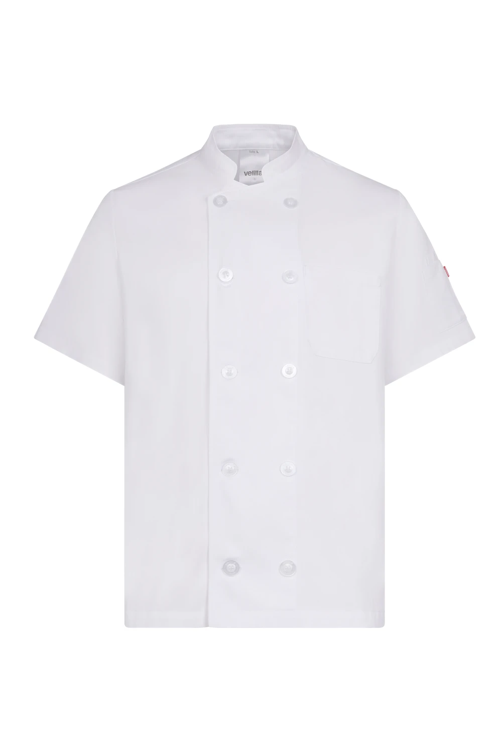 CHAQUETILLA DE COCINA M/CORTA BOTÓN PASTA 405222