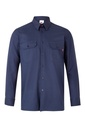 CAMISA PUÑOS BOTÓN BOLSILLOS TAPETA 533