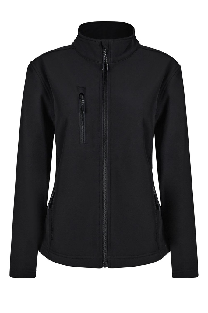 CAZADORA SOFT SHELL MUJER REPELENTE AL AGUA FORRO POLAR SSZ280W