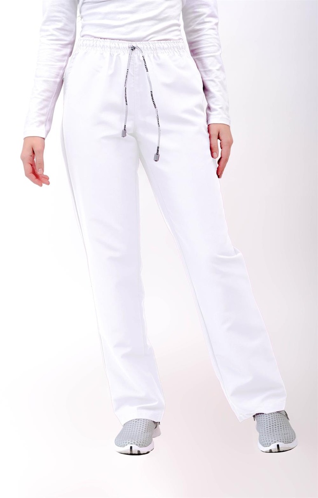PANTALON MICROFIBRA BLANCO 2 BOLSILLO MUY FINOS TRANSPIRABLE