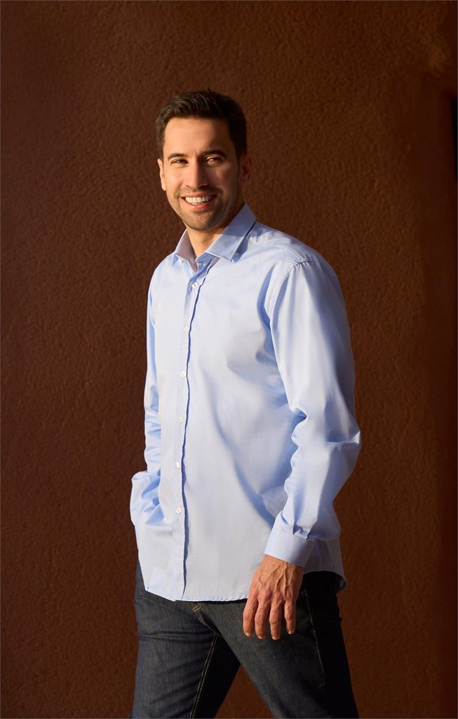 CAMISA MANGAS LARGA HOMBRE FIL A FIL BARAT ADVERSIA 3166C
