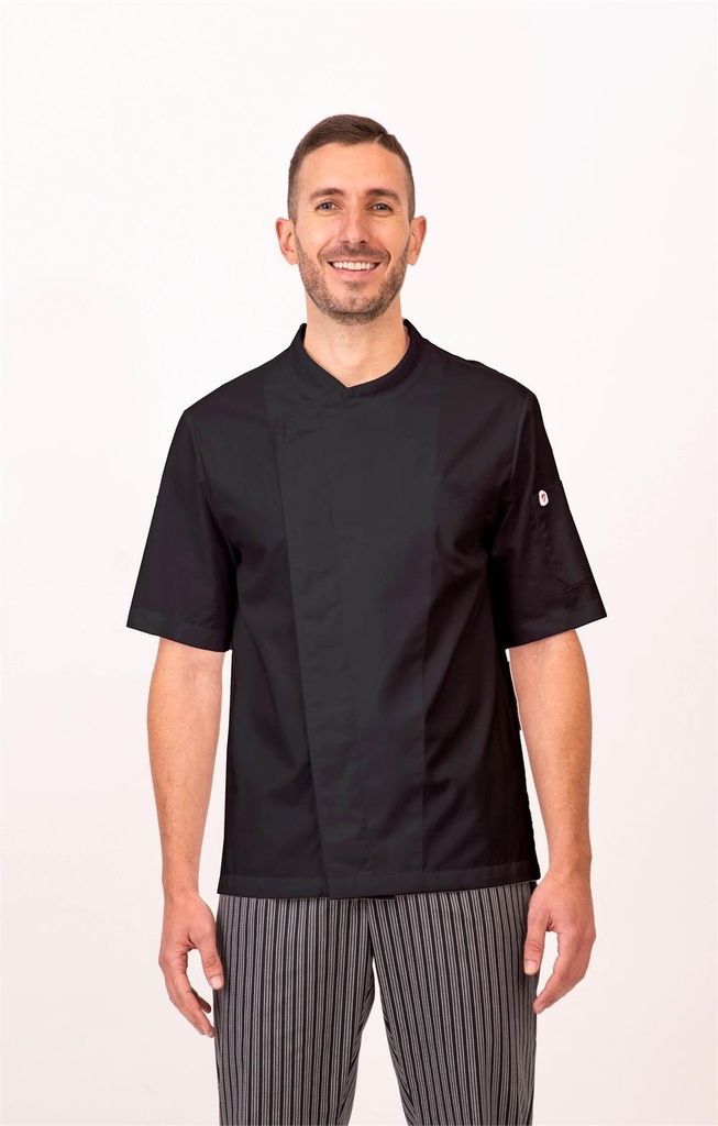 CHAQUETILLA COCINA M/C MICROFIBRA ESPALDA TRANSPIRABLE TRENTO