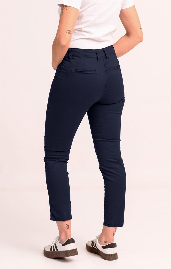 PANTALON MUJER CHINO 97%ALGODON 3%ELASTANO FINO 200GR ABALONE