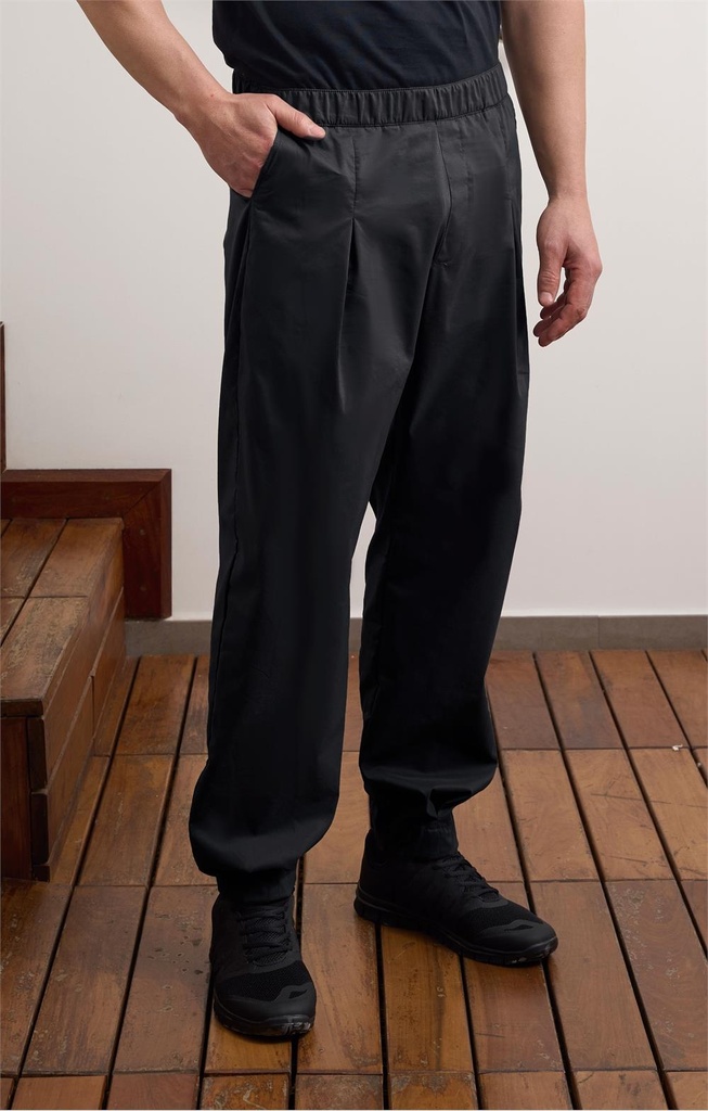 [112222_0099_XS] PANTALON TIPO BOMBACHO 69%ALGODON SIERMPREVIVA (XS, 99 NEGRO)