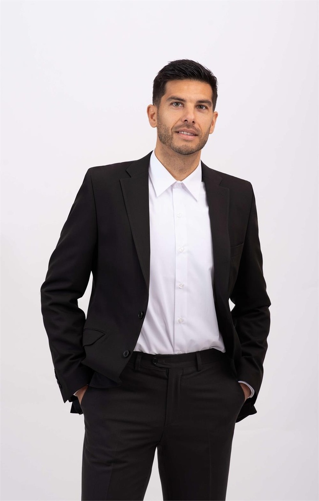 AMERICANA CRO 65%POLIE 32%VISCOSA 3%ELASTOMERO 2 BOTONES