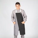 DELANTAL PETO AJUSTABLE BOLSILLOS COMBI ESPIGA 100007