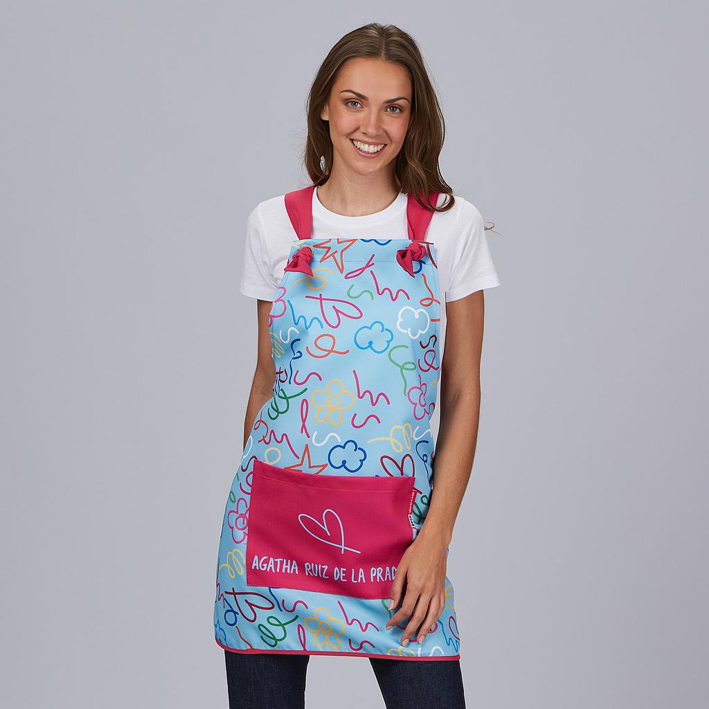 [200041-611-UD] CASULLA ESTAMPADA AJUSTABLE AGATHA 200041