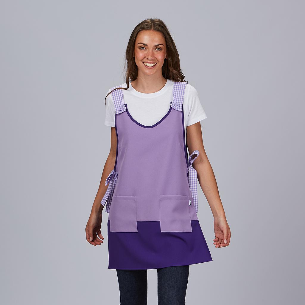 [200052-626-UD] CASULLA SEMIAJUSTADA CONTRASTE MALVA 200052