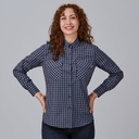 CAMISA MUJER CUADROS SEMI AJUSTADA CATERINA 240025