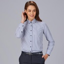 CAMISA MUJER SLIM FIT RAYAS BICOLOR SIMONETTA 240033