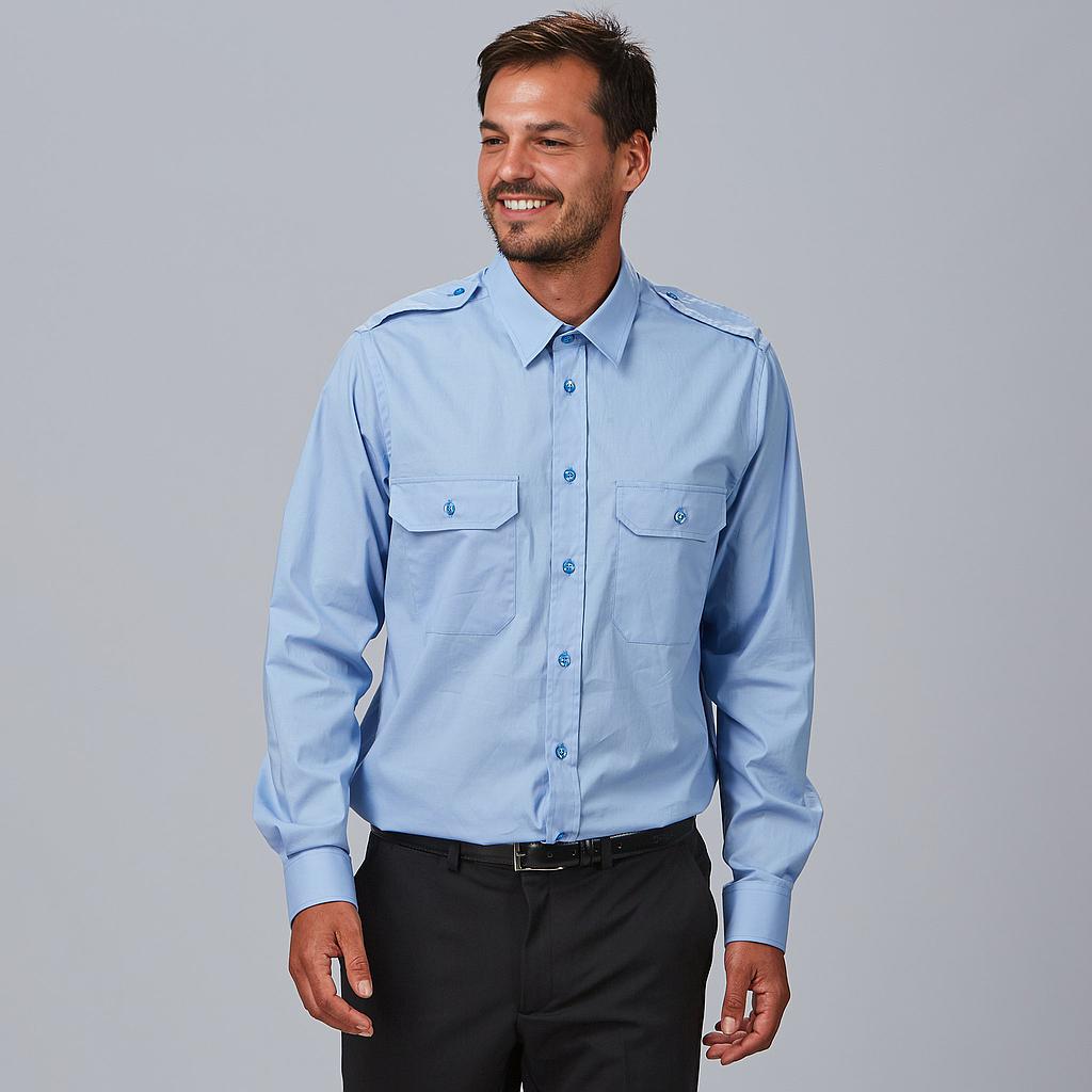 CAMISA UNISEX CHARRETERAS SEMI AJUSTADA RED LINE 260008