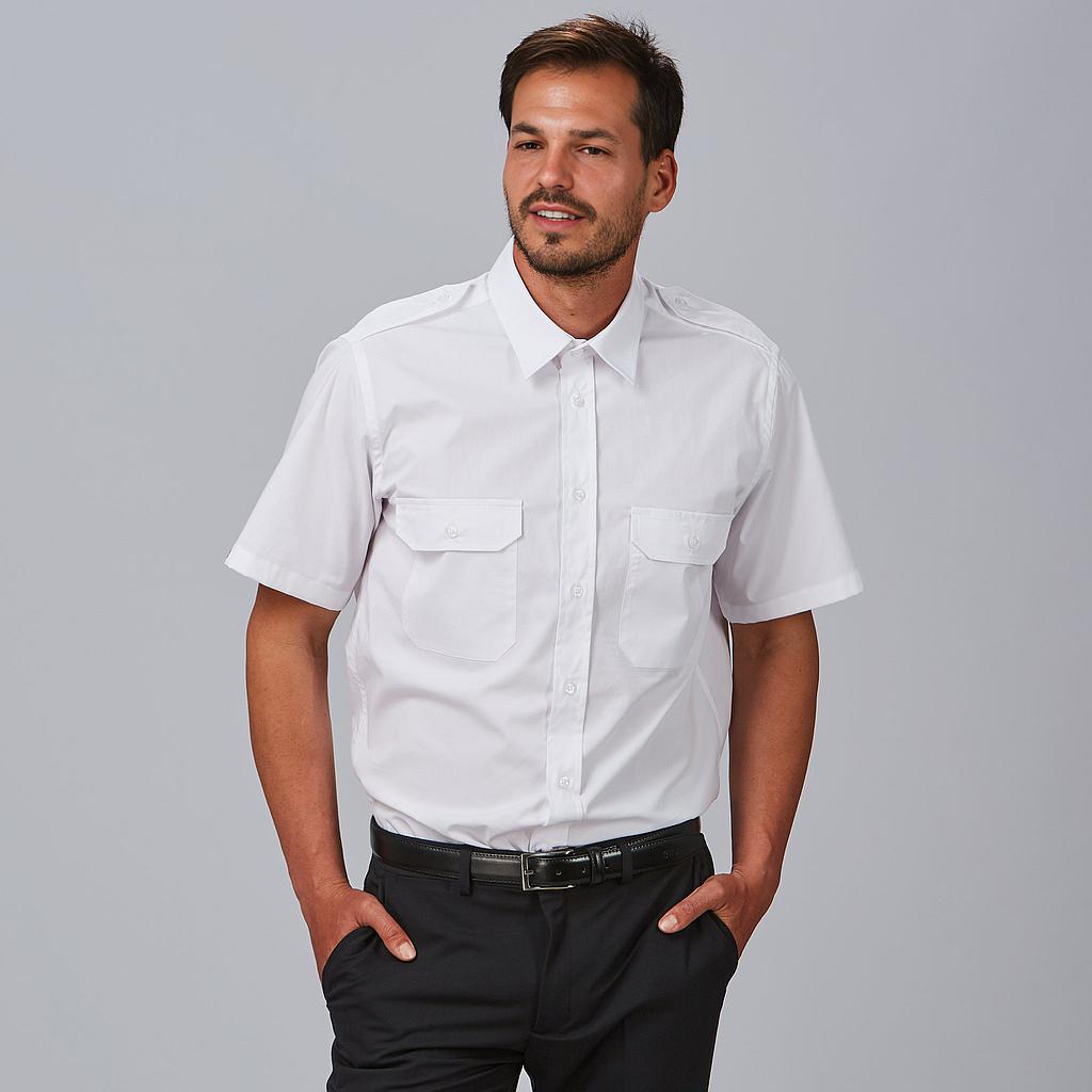 CAMISA UNISEX CHARRETERAS TEJIDO SERENE ELASTÁN RED LINE 260017