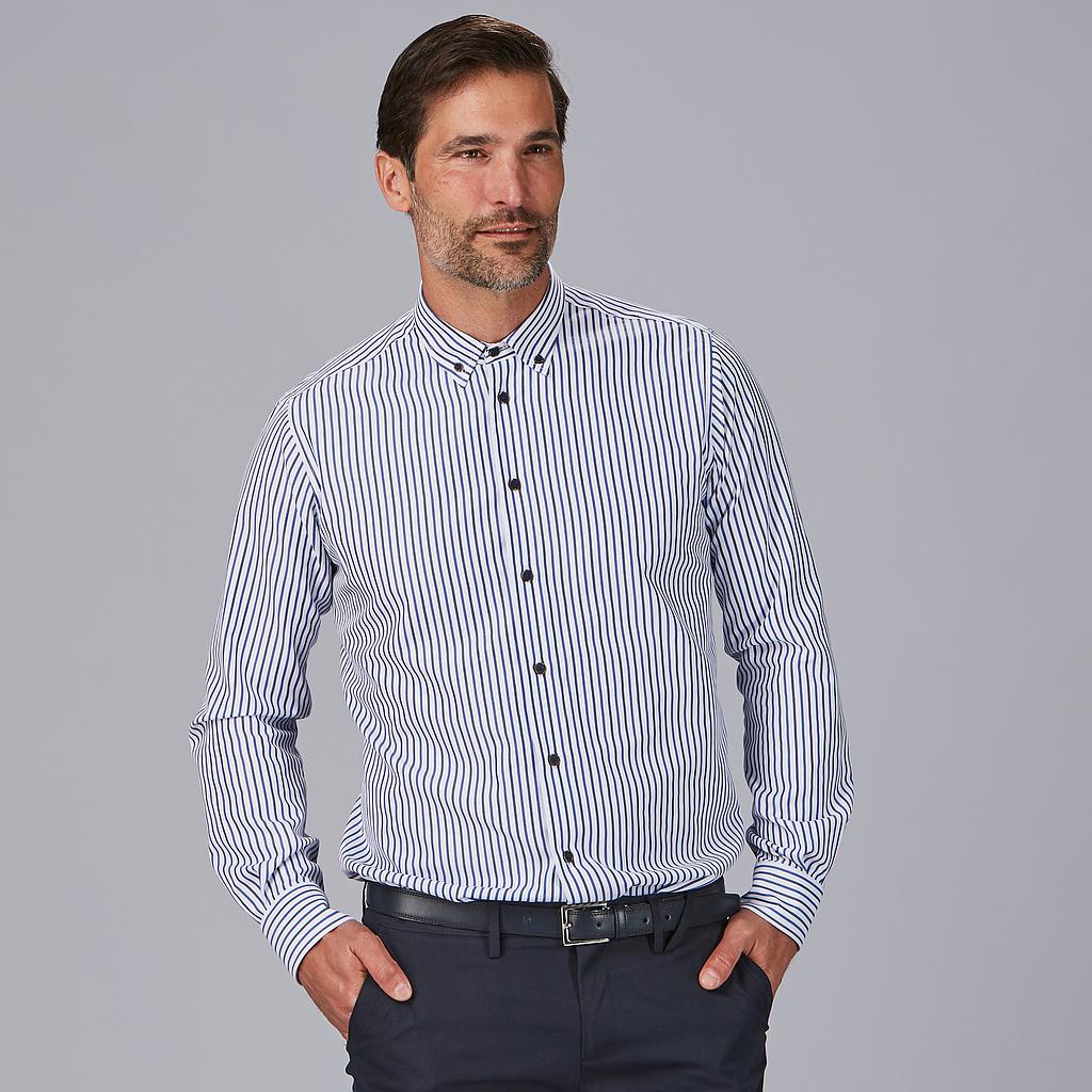 CAMISA SLIM FIT RAYAS BICOLOR ALESSANDRO 260035