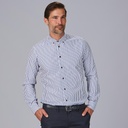 CAMISA SLIM FIT RAYAS BICOLOR ALESSANDRO 260035