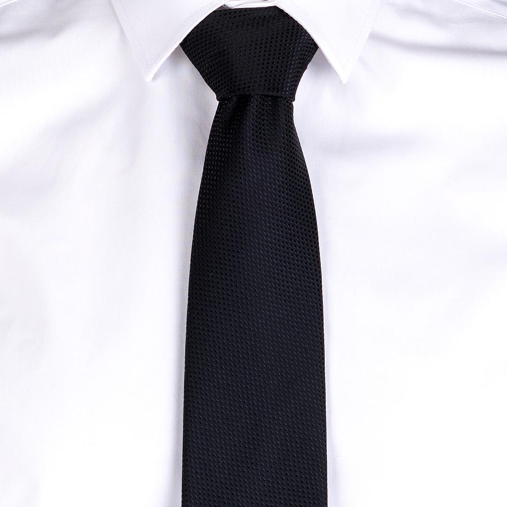 CORBATA SIN NUDO JACQUARD OJO DE PERDIZ UNISEX 326200