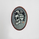 PARCHE BORDADO ESCUDO ROCK PUNK 390003