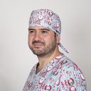 GORRO CIRUJANO MICROFIBRA AJUSTABLE SANTAS 400005