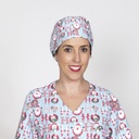 GORRO CIRUJANO MICROFIBRA NAVIDAD SANTAS 400006