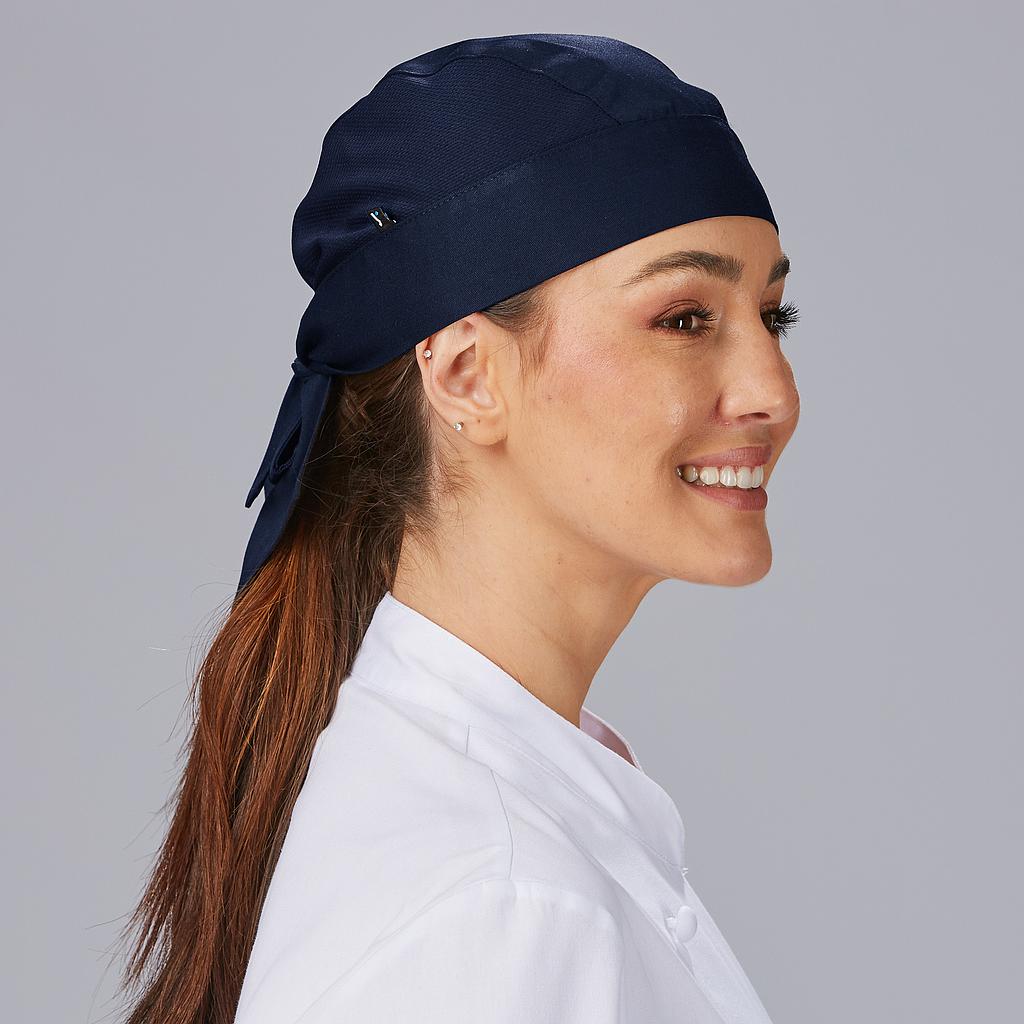 [400015-596-UD] GORRO PIRATA SARGA POLIÉSTER AJUSTABLE UNISEX 400015 (596 SARGA POL. AZUL NAVY)