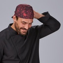 GORRO PIRATA MICROFIBRA ESTAMPADA ABSORBENTE AJUSTABLE 400017