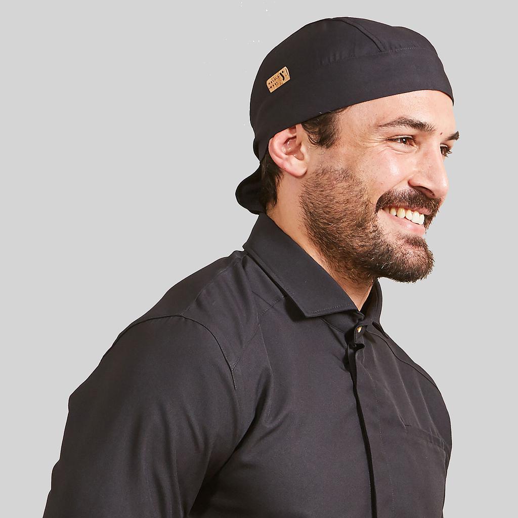 [441700-001-UD] GORRO PIRATA MICROFIBRA RECICLADA UNISEX GARY'S 441700 (1 NEGRO)