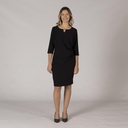 VESTIDO DRAPEADO ELEGANTE TRIVIAL 550003
