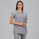 BLUSA SANITARIA MANGA CORTA CUELLO PICO CAMILA 656400