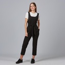 MONO MUJER CREPE GRUESO SIN MANGAS CON BOLSILLOS 700041