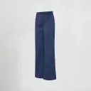 PANTALÓN MUJER BIELÁSTICO JASPEADO CRUZADO 700063