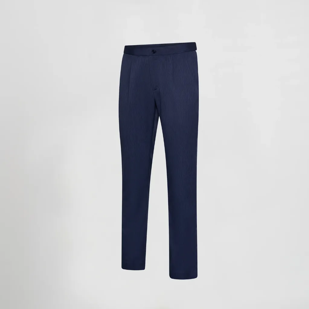 PANTALÓN BIELÁSTICO JASPEADO CON PROLONGA CINTURILLA 700067