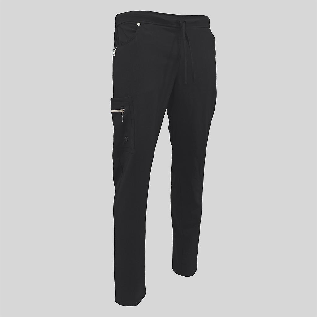 [702900-001-XS] PANTALÓN SANITARIO UNISEX BI-ELÁSTICO EXTRAFIBER 702900 (XS, 1 NEGRO)
