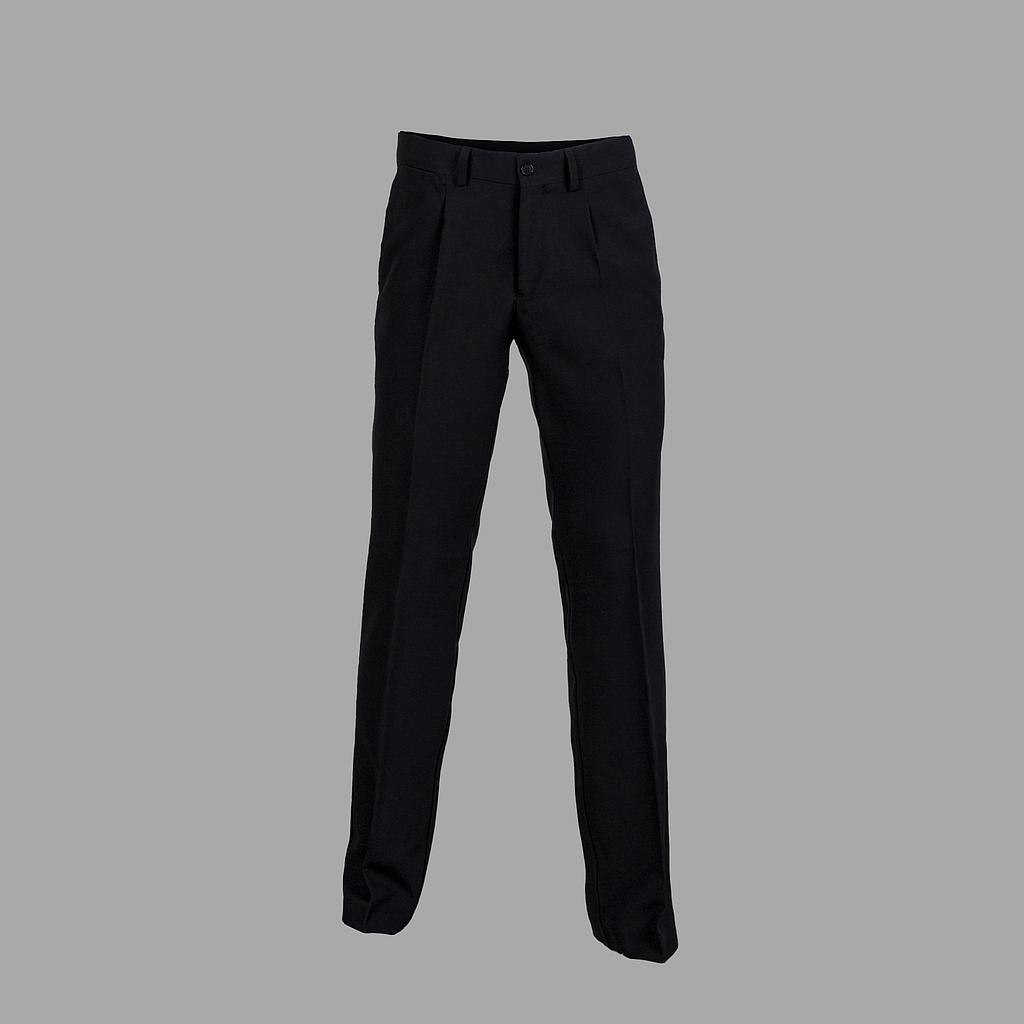 [778600-001-36] PANTALÓN REGULAR FIT CON PINZAS Y BOLSILLOS POLIÉSTER 778600 (36, 1 NEGRO)