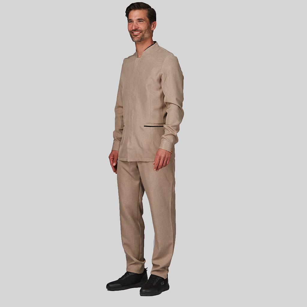 [778900-142-36] PANTALÓN SEMI AJUSTADO MULTIBOLSILLO POLIÉSTER RECICLADO ARENA 778900 (36)