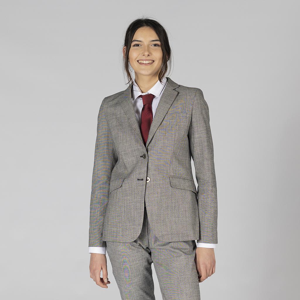 [800014-791-36] AMERICANA MUJER CHEVIOT DOS BOTONES CONFORT ELÁSTICO 800014 (36)