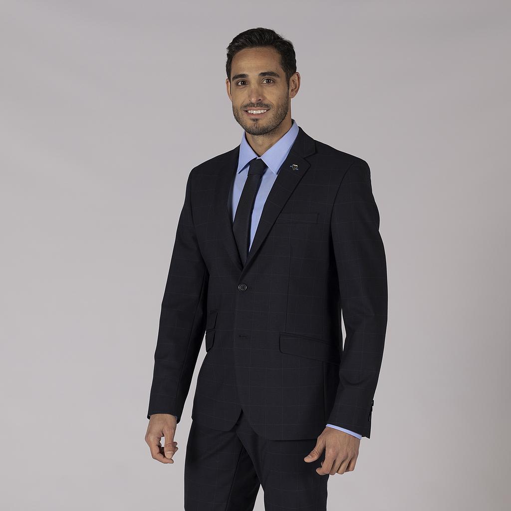[800017-104-44] AMERICANA SLIM FIT TEJIDO TRIP TRIP 800017 (44)