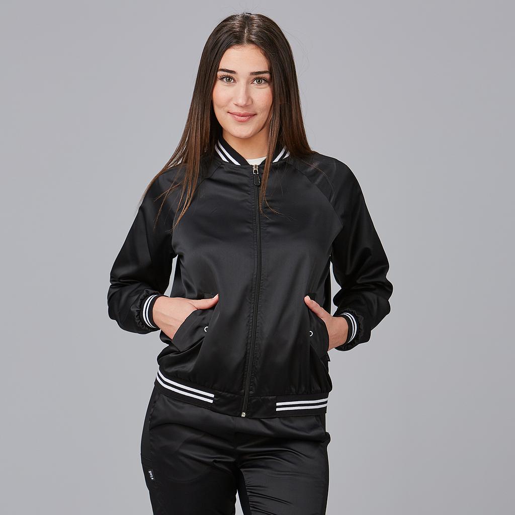 [800041-001-XS] BOMBER MUJER MICROTEX PEACH GIRASOL 800041 (XS)