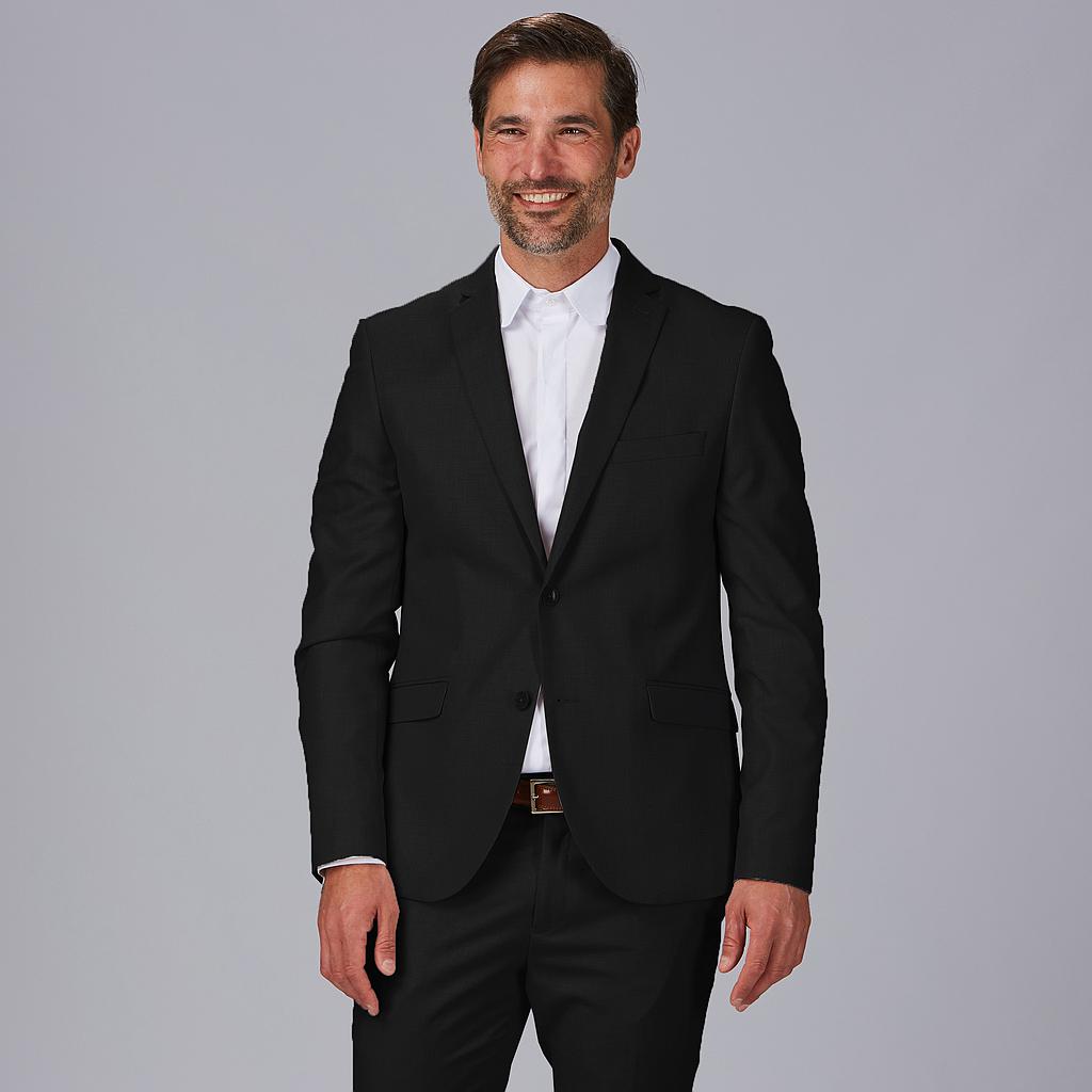 [800045-001-44] AMERICANA HOMBRE TECNIC T400 SIN FORRO 800045 (44, 1 NEGRO)