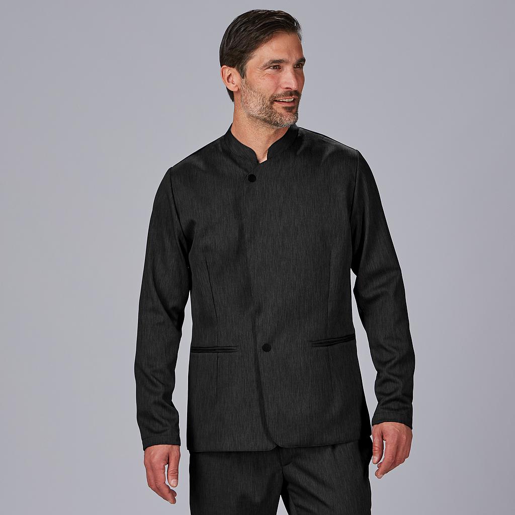 [920003-001-XS] CHAQUETA CUELLO MAO SEMI AJUSTADA SALAZAR 920003 (XS)