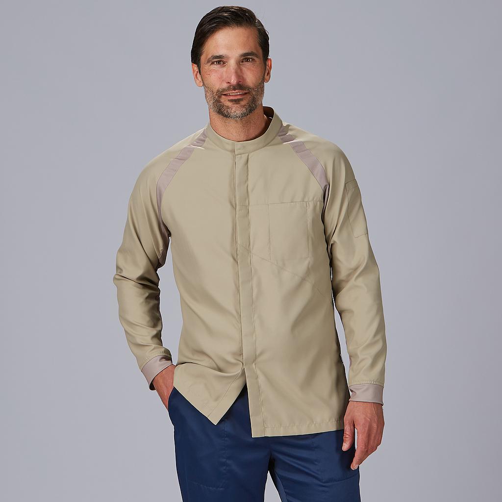 CHAQUETA COCINA UNISEX SEMIAJUSTADA MANGA RAGLÁN AIR DRY RUBIO 930034