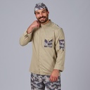 CHAQUETA COCINA UNISEX MICROFIBRA ELÁSTICA BOTONES OCULTOS CANALE TACTICO 930037