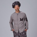 CHAQUETA COCINA UNISEX SEMIAJUSTADA TRANSPIRABLE CANALE RAYO 930039