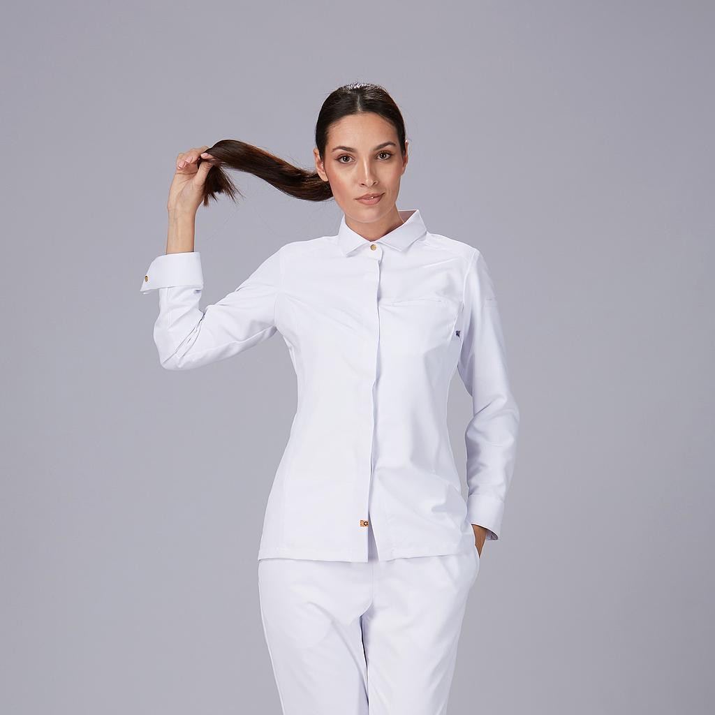 CHAQUETA COCINA MUJER SEMIAJUSTADA MICROFIBRA RECICLADA MORAL 930048