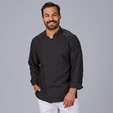 CHAQUETA COCINA UNISEX SARGA BOTONES OCULTOS MEJIA RED LINE 943200