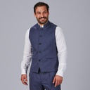 CHALECO SEMI AJUSTADO CUELLO MAO GIRON 950012