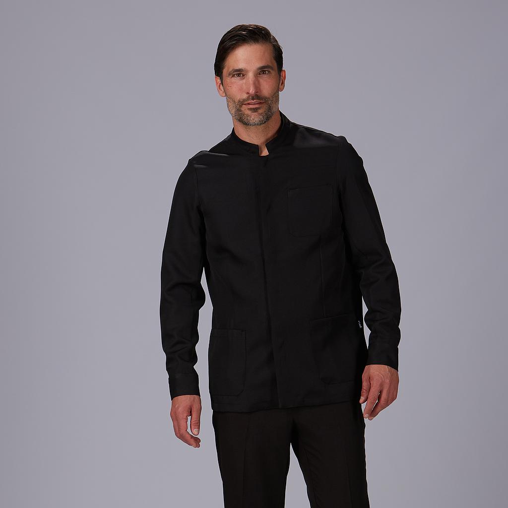 [963600-001-XS] CHAQUETA HOSTELERÍA CUELLO MAO BOLSILLOS OCULTOS ARCAS 963600 (XS)