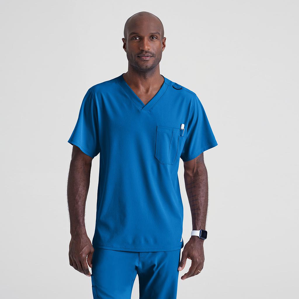 [SK0112-08-XS] CAMISETA MÉDICA ELÁSTICA CON BOLSILLO BARCO SK0112 (XS)