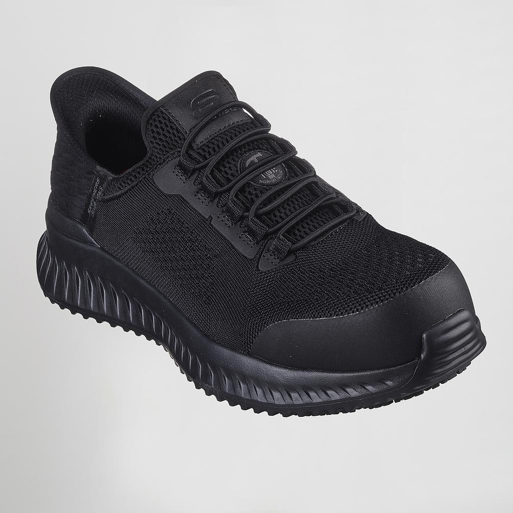 [SK200206EC-001-39.5] ZAPATO SLIP-ON SEGURIDAD TRANSPIRABLE SKECHERS SK200206EC (39.5)