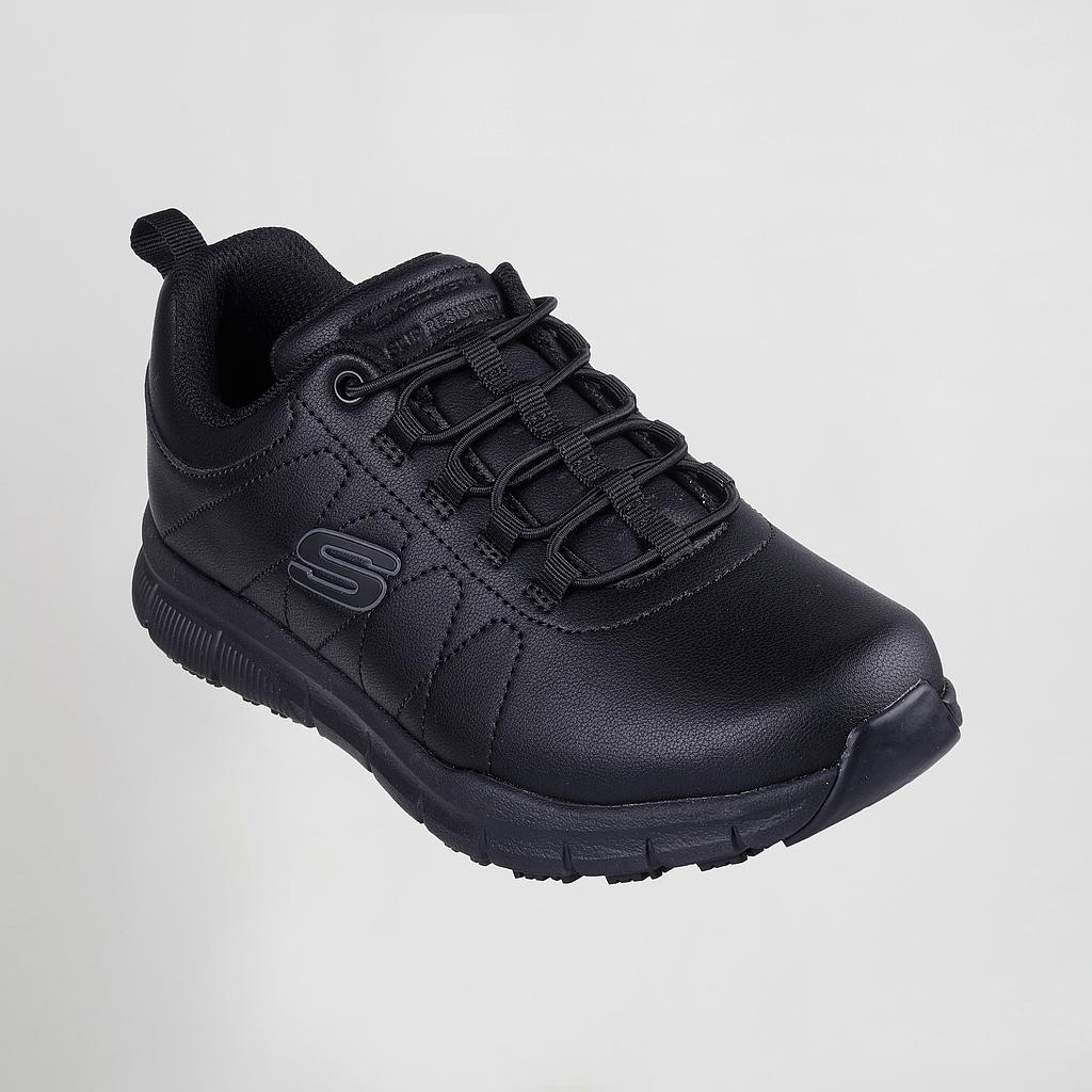 [SK108214EC-001-35] ZAPATO SRA NAMPA SRC EN347 SUELA GOMA ANTIDESLIZAN (35, 1 NEGRO)