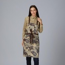 DELANTAL PETO ESTAMPADO FLORES LONETA ALGODON 0.88 X 0.74 100035 GARYS